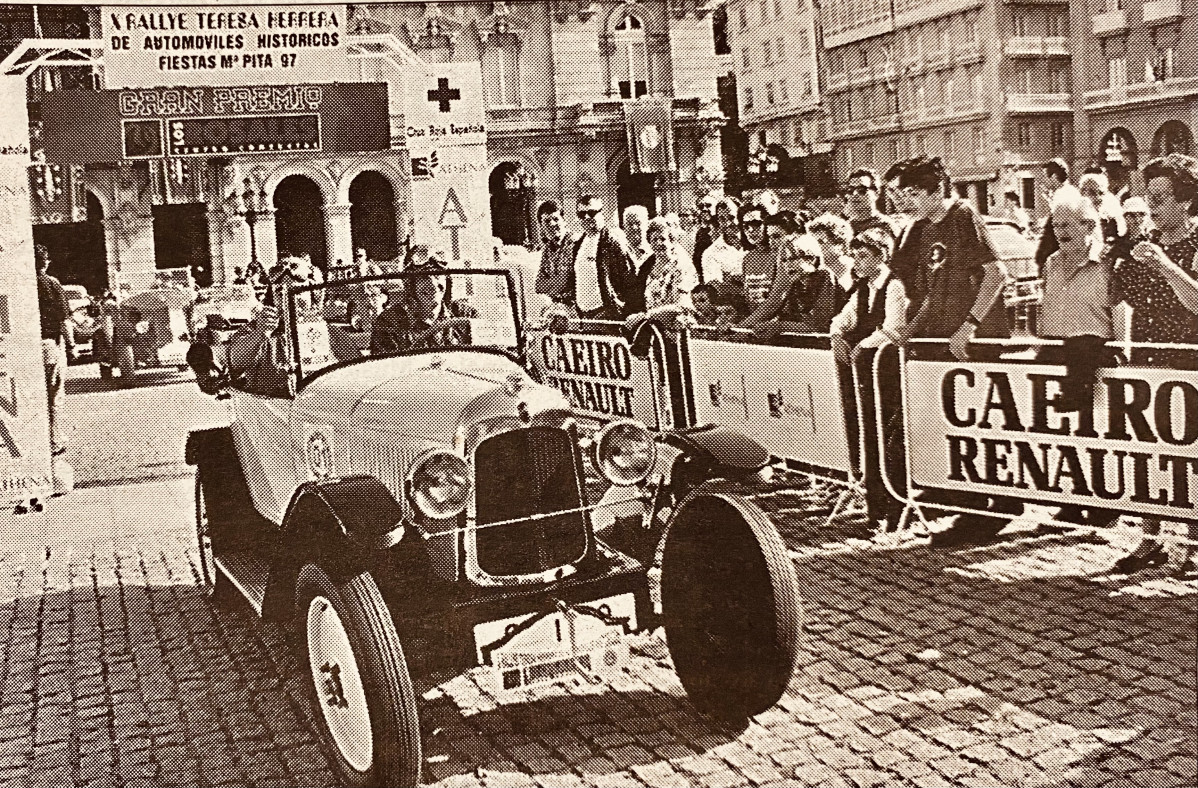 X Rally Teresa Herrera de autos historicos