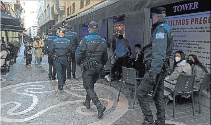 La plantilla de la Policía Local se mantiene en mínimos históricos