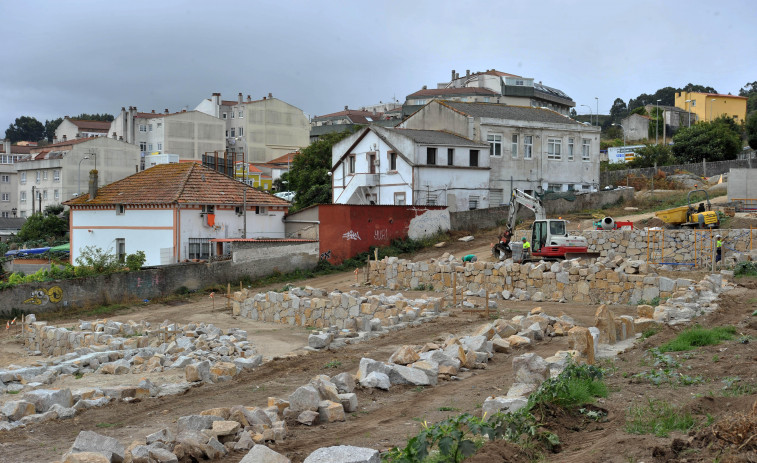 Avanzan las obras para crear casi noventa huertos junto al parque de Adolfo Suárez