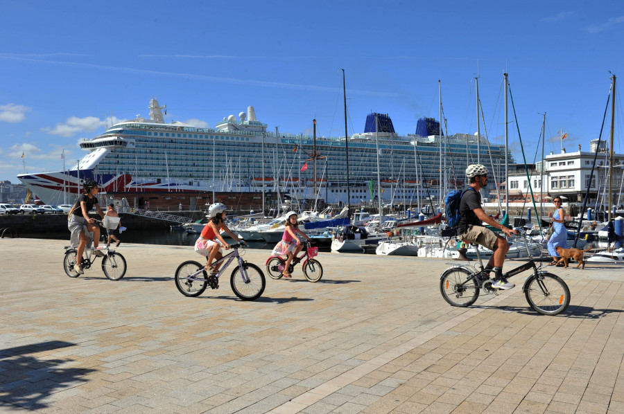 El puerto entra en la recta final de recepción de cruceros de agosto, a la espera de recibir 22 barcos en septiembre