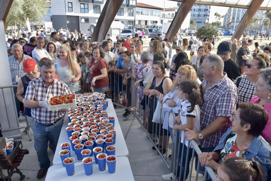 El sabor de las fresas volvió a invadir Eirís después de dos años