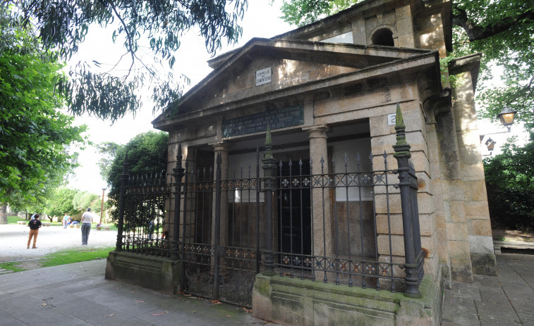 Las obras del cementerio de San Amaro se retrasan por falta de material