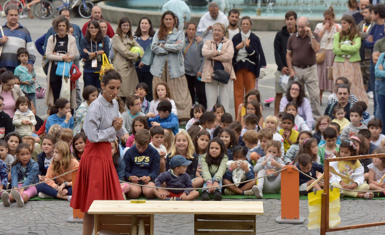 Cascarillarte regresa este lunes con una función en la plaza de Pontevedra