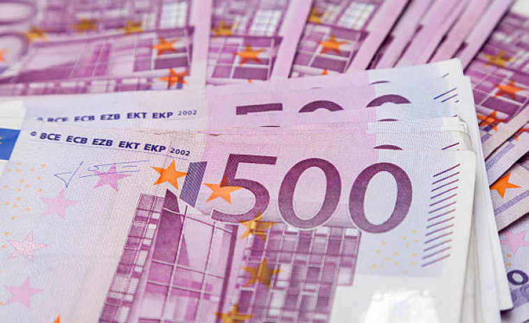 El número de billetes de 500 euros roza mínimos históricos, con 13,1 millones en circulación