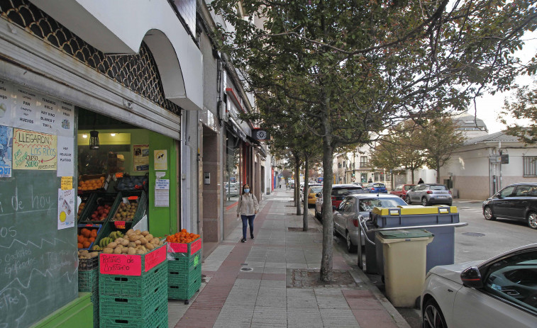 La avenida de Os Mallos pasará a ser de un solo carril