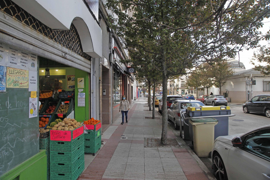 La avenida de Os Mallos pasará a ser de un solo carril