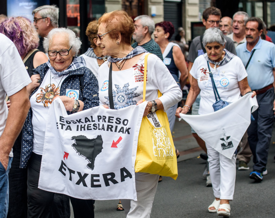 La Audiencia Nacional investiga carteles de presos de ETA en las fiestas de Bilbao