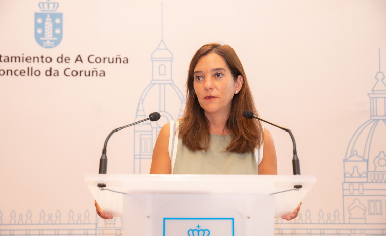 Inés Rey cifra en 452 las obras realizadas en su mandato en A Coruña