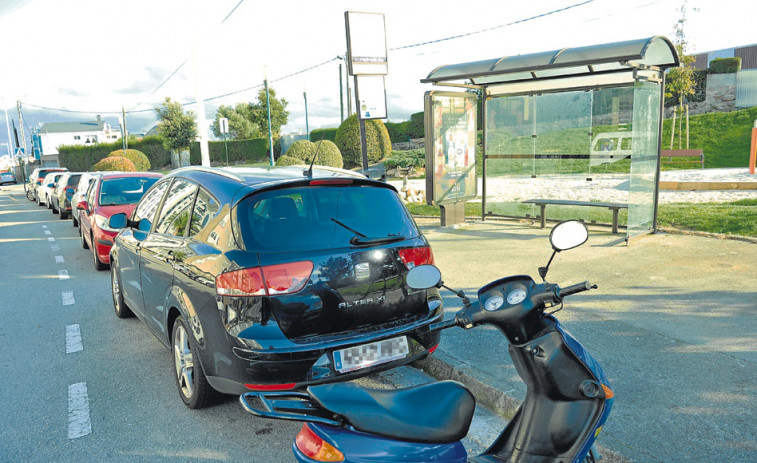 Los vecinos de O Ventorrillo solicitan una parada de autobús adaptada