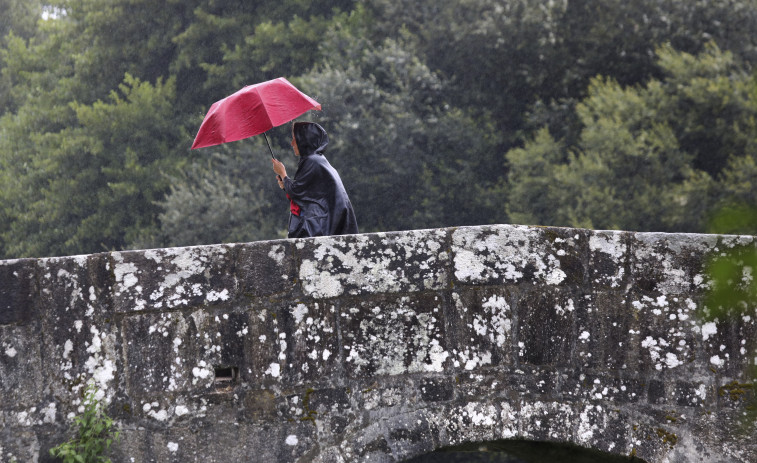 A Coruña y Pontevedra, en alerta amarilla por lluvias