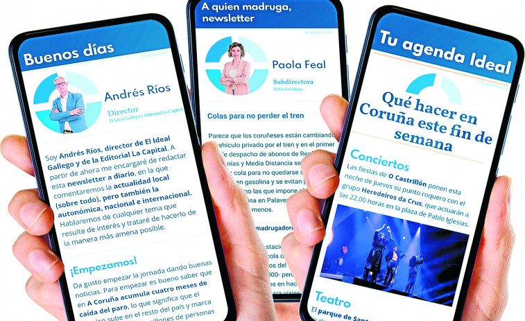 El Ideal Gallego refuerza su apuesta digital con dos nuevas newsletter de información local