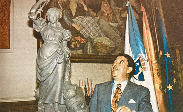 Hace 25 años: María Pita tendrá su estatua en su plaza