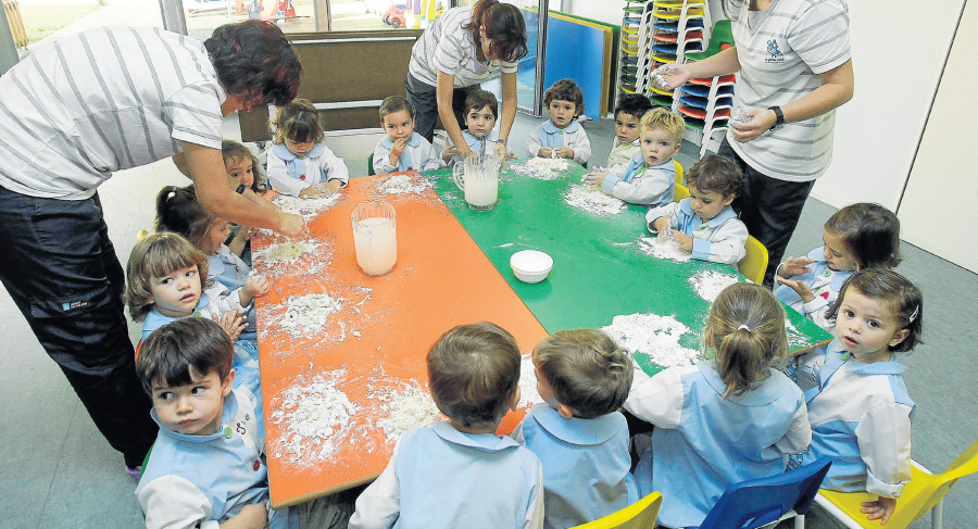 Reportaxe | A Xunta impulsa un curso histórico nas escolas infantís ao ser de balde para todos os fillos