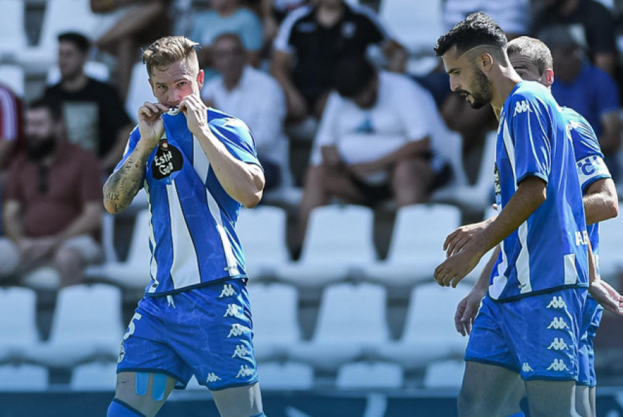 Carnero hace pleno para el Depor