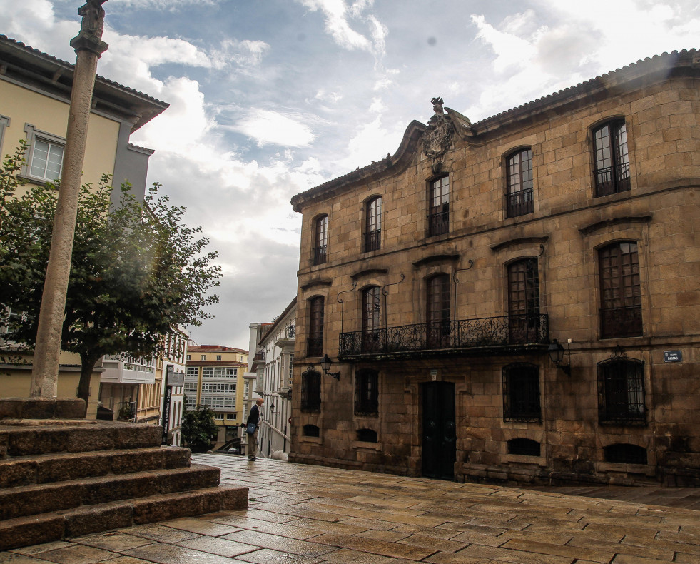 Vista de la Casa Cornide  Quintana