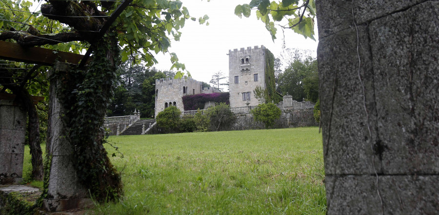 El temporal obliga a suspender las visitas al Pazo de Meirás