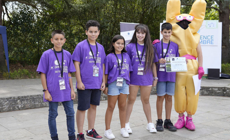 Jornada de despedida  con premio de la Open Science de Cambre