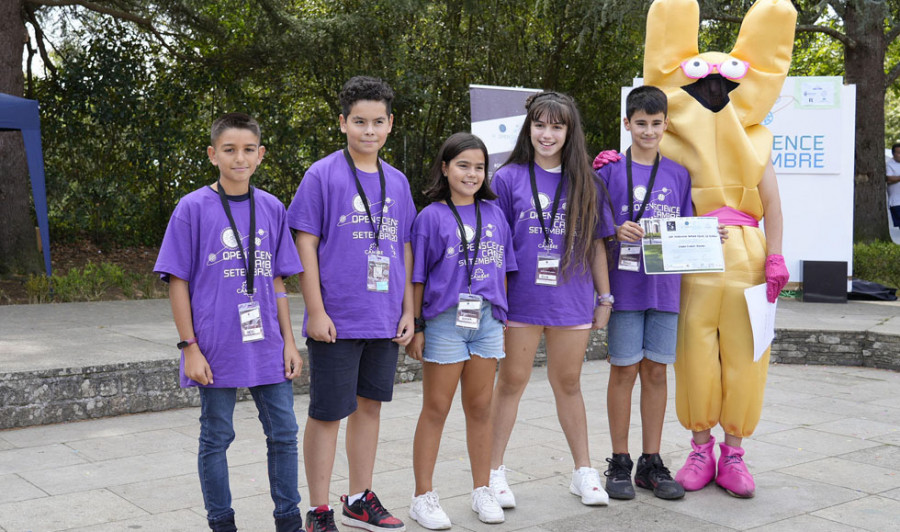 Jornada de despedida  con premio de la Open Science de Cambre