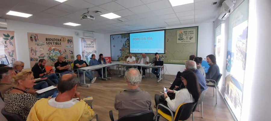 La creciente presencia de motos acuáticas en la ría de Betanzos preocupa a la Reserva da Biosfera