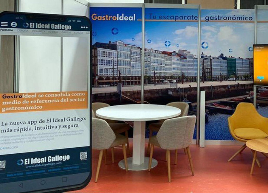 GastroIdeal está presente en el Fórum Gastronómico con un stand en Expocoruña