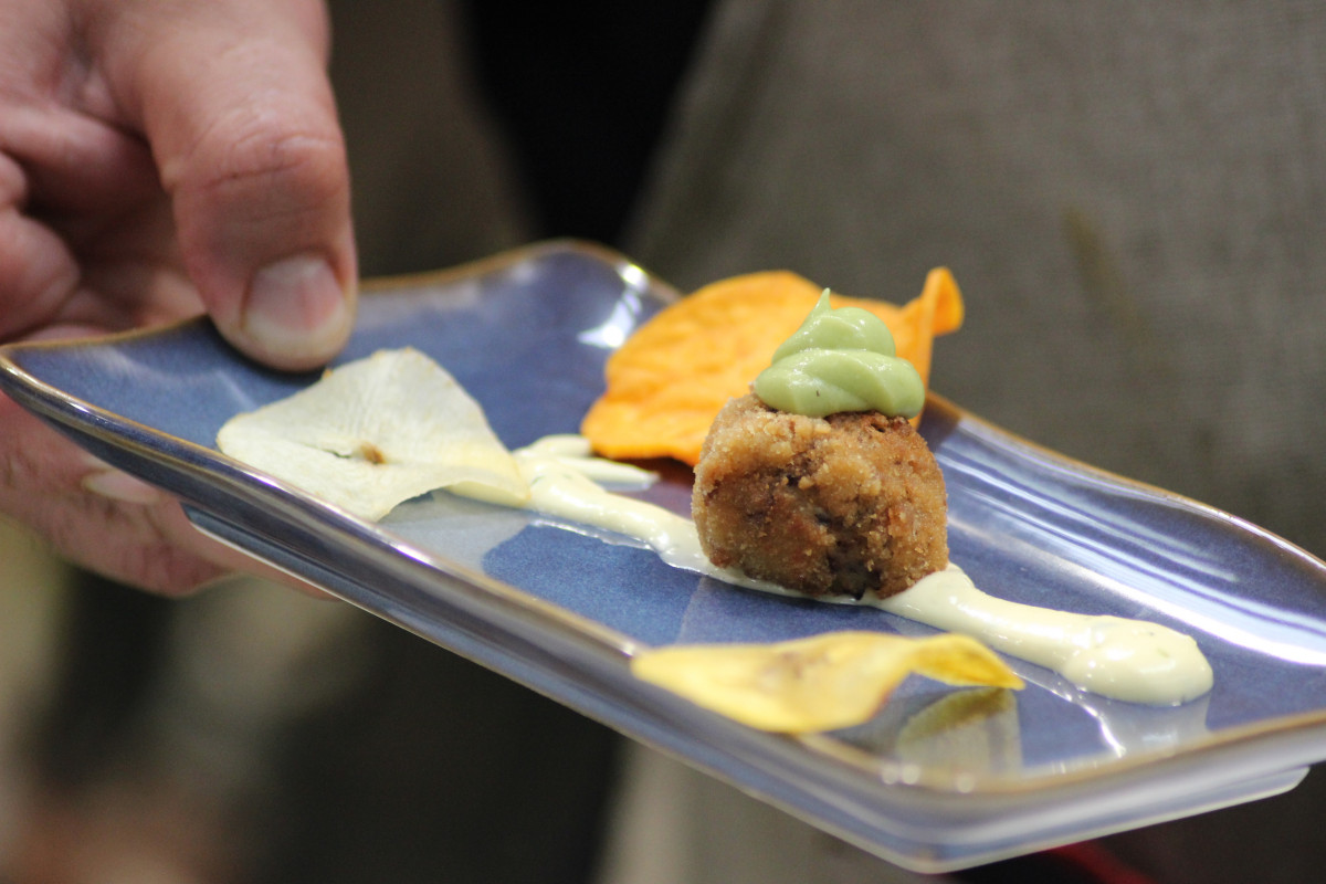 Uno de los platos del cocinero Christian Vadell