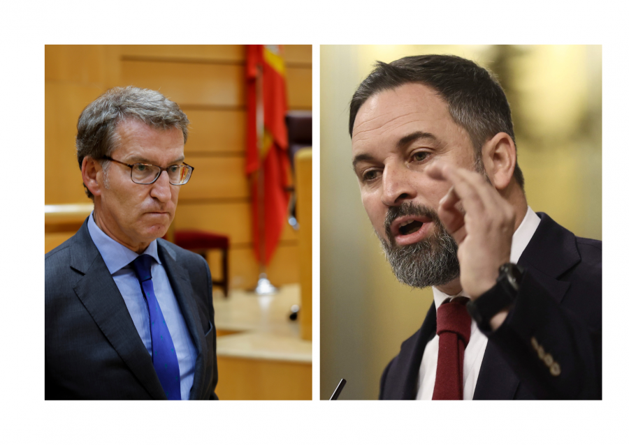 Feijóo y Abascal se reunieron por primera vez el pasado jueves