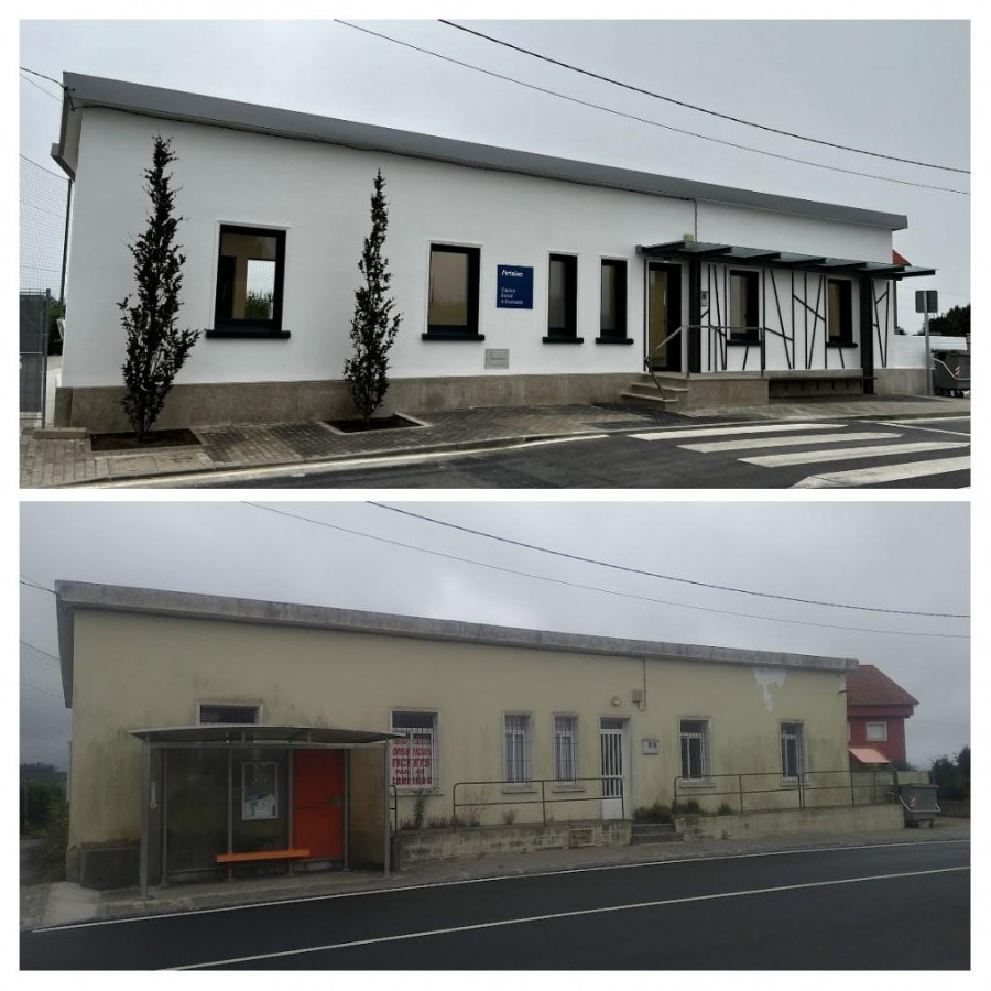 El centro social de A Cachada, en el núcleo  de Monteagudo, se abre la próxima semana