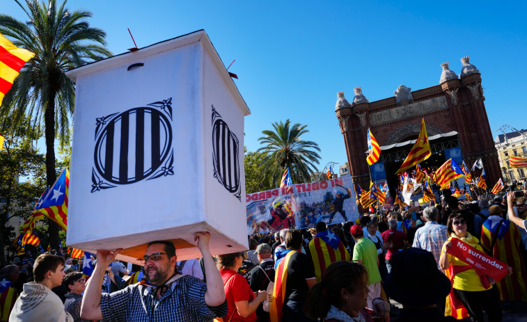 Las llamadas a la unidad del aniversario del 1-O no aplacan la lucha en el Govern