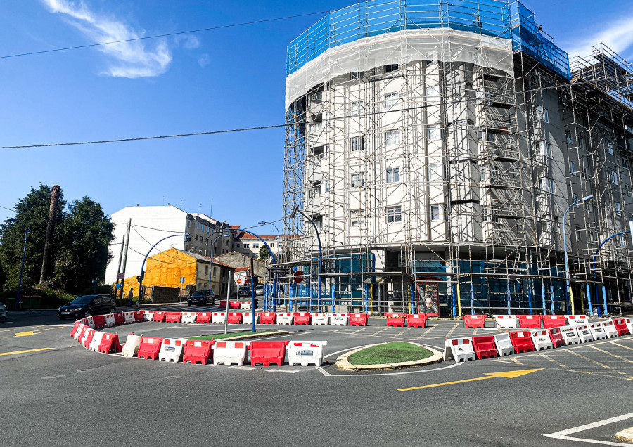 Culleredo licita la obra de construcción de  una glorieta sobre la autopista AP-9 en Vilaboa