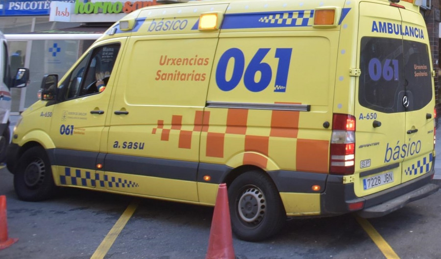 Tres personas heridas en dos accidentes en Ortigueira y Mos