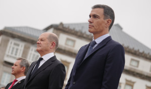 Las fotos de la cumbre hispano-alemana en A Coruña