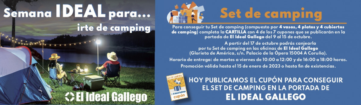 PROMO SET CAMPING cartilla IDEAL 5x2