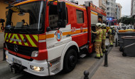 Los Bomberos de A Coruña recuerdan cómo hay que actuar en caso de incendio en casa