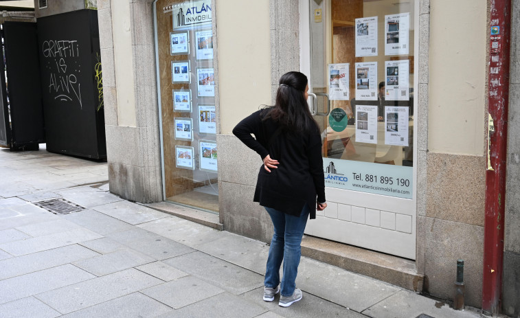 Alquilar un piso en A Coruña: una oferta en mínimos y un precio que no toca techo