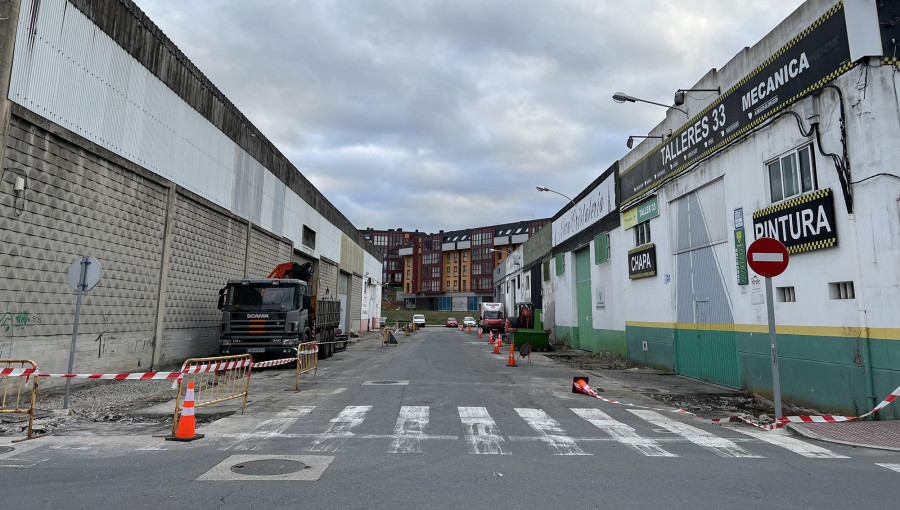 Cambre refuerza la seguridad vial en el polígono de O Temple