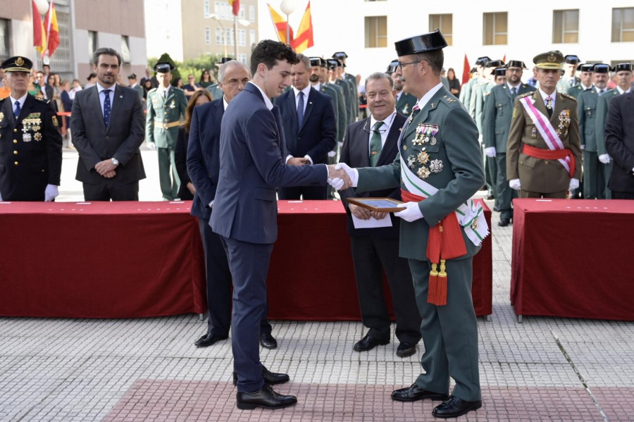 La Guardia Civil celebra el Pilar con el mayor número de efectivos en Galicia en diez años