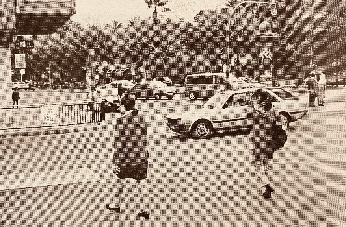 Peatones en 1997
