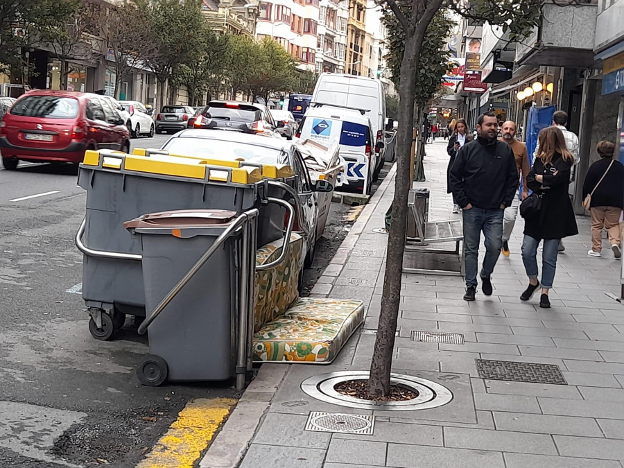 El plazo de recogida de voluminosos en la calle se reduce a un semana