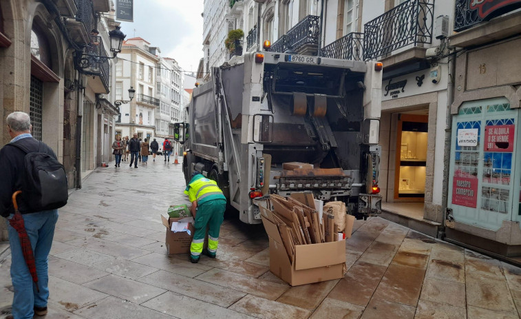 El consumo cayó cerca de un 5% en  A Coruña de enero a julio de este año