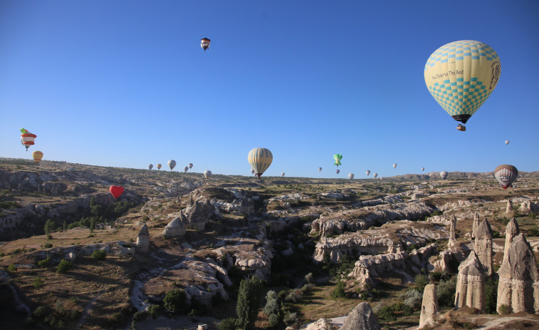 Mueren dos turistas españoles en un accidente de globo en Capadocia