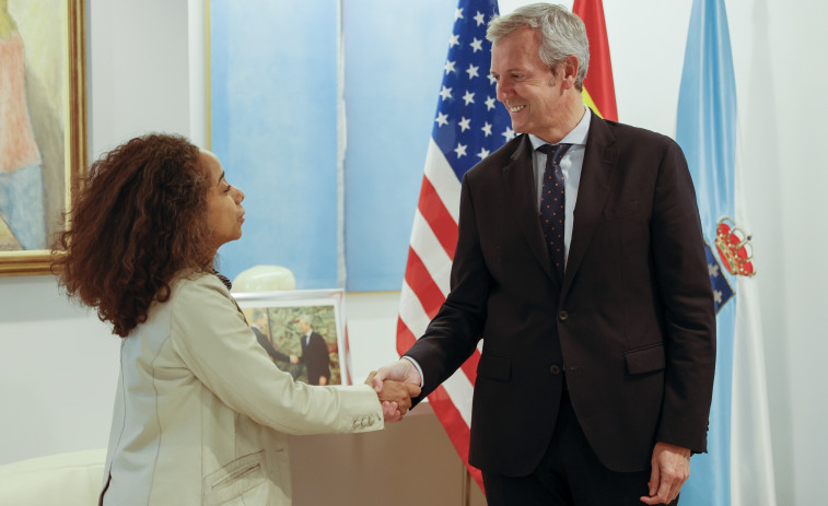 Rueda se compromete con la embajadora de Estados Unidos a reforzar la cooperación y estrechar lazos históricos