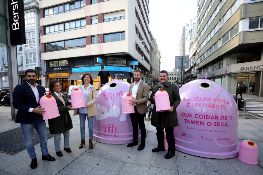 Cada coruñés recicla 16 kilos de vidrio al año y la provincia lidera la recogida en Galicia