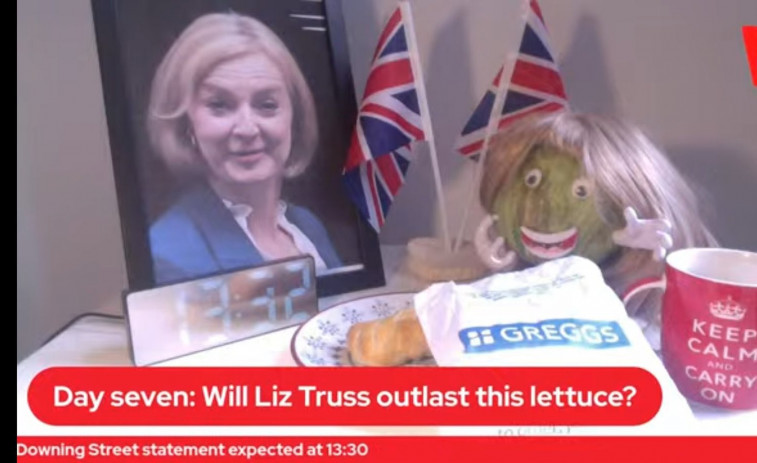 La lechuga viral que sobrevivió a Liz Truss