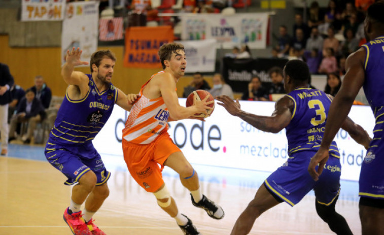 El Leyma Basquet Coruña trituró al Ourense a partir del segundo cuarto