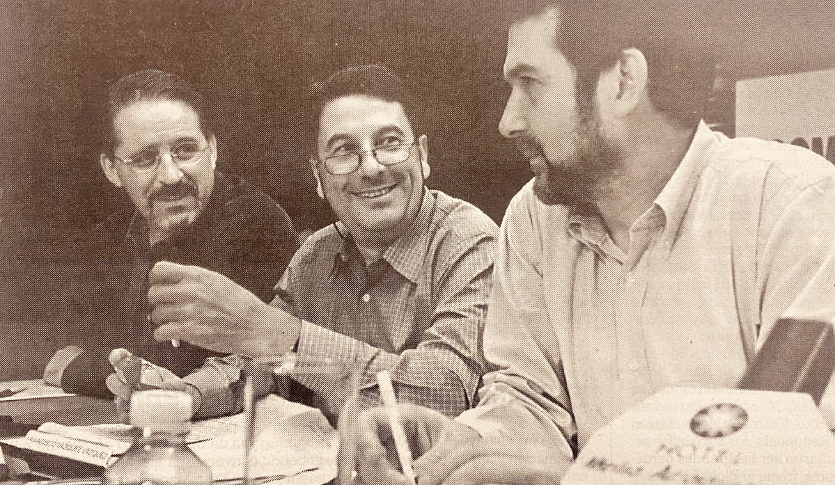 Miguel Cortizo, Francisco Vu00e1zquez y Abel Caballero 1997