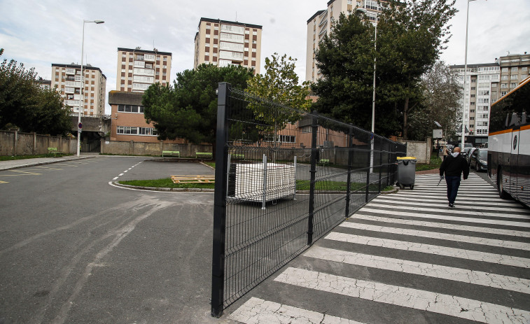 El futuro patio de Nuestra Señora del Rosario abrirá 17 nuevas plazas de aparcamiento