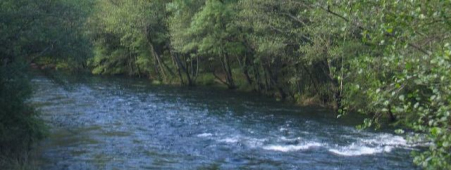 La crecida de varios ríos activa la alerta por riesgo de inundaciones y obliga a desalojar un albergue en Pontedeume