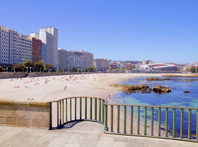 Playa de Riazor 