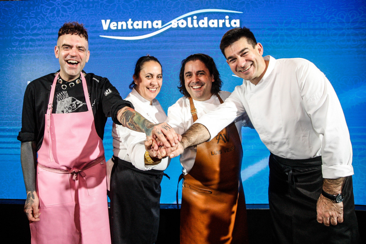 Gala Ventana Solidaria en Palexco a favor de la Fundación Vicente Ferrer @Quintana Moncho Millo, Beatriz Sotelo, Luis Veira y Taky