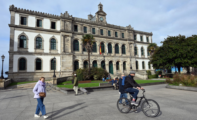 Las primeras profesoras del Eusebio da Guarda, en un estudio